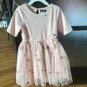 Zunie Pink Fit and Flare Dress for Wedding Guests